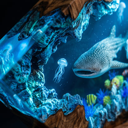Lampă „Sanctuarul Oceanului”– Ediție de Colecție 1/1